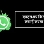 WhatsApp 1 Din me Kitna Paisa Kamata Hai