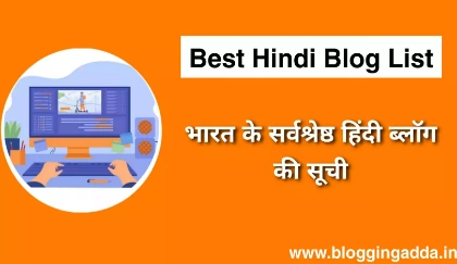 best hindi blog