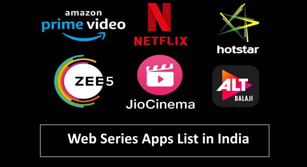 Web Series Apps List in India